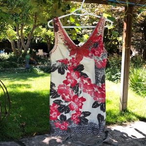 🌺 Anthropologie; Pretty Cotton Lined Dress Sz. 6!